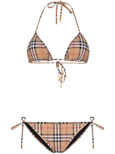 bikini burberry femme|Burberry one shoulder swimsuit.